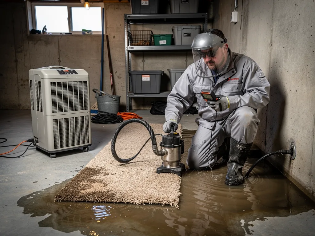 Basement Flooding Cleanup