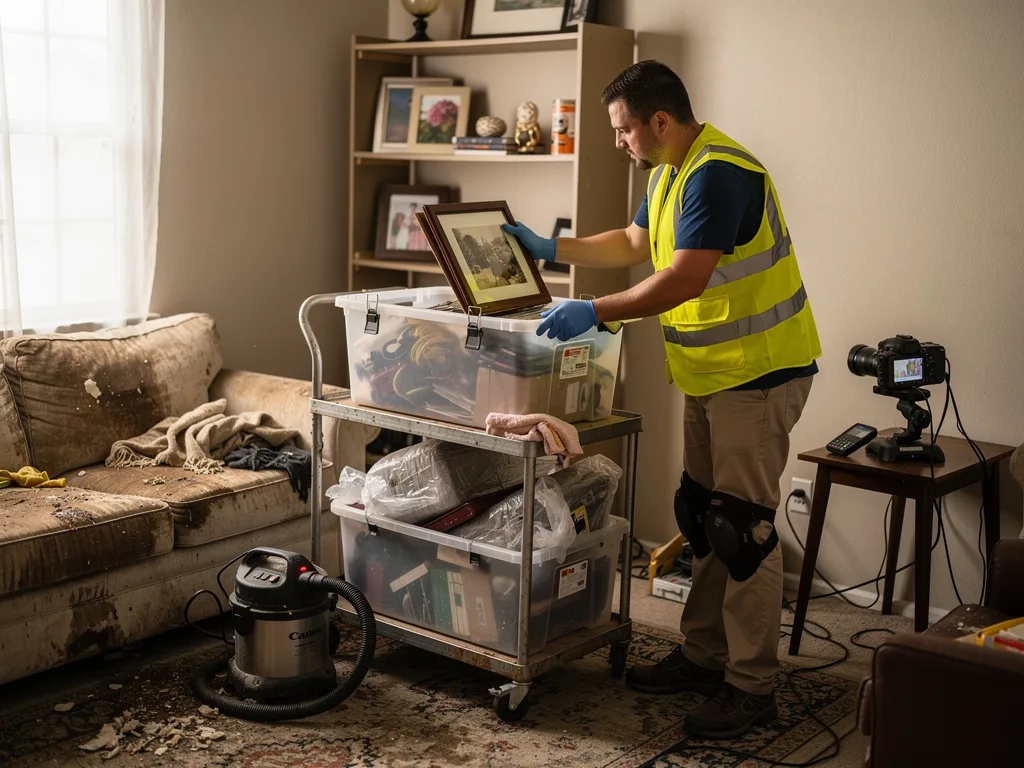 Content Cleaning & Pack-Out